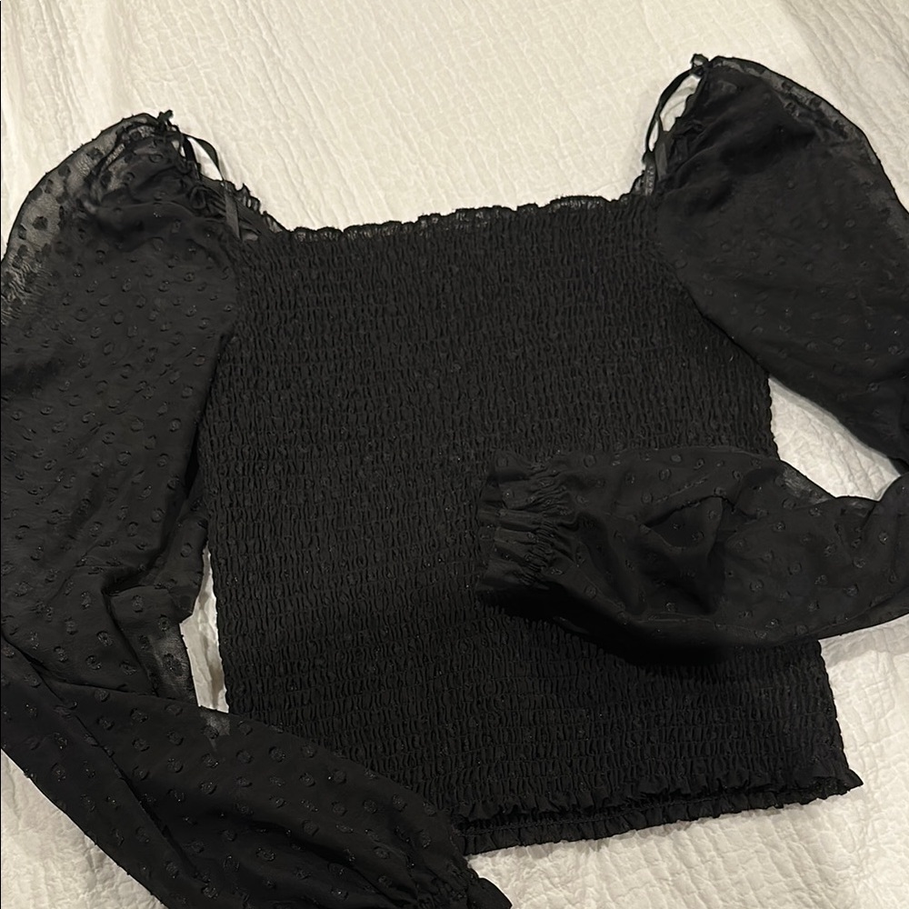 Puff sleeve Women's blouse
